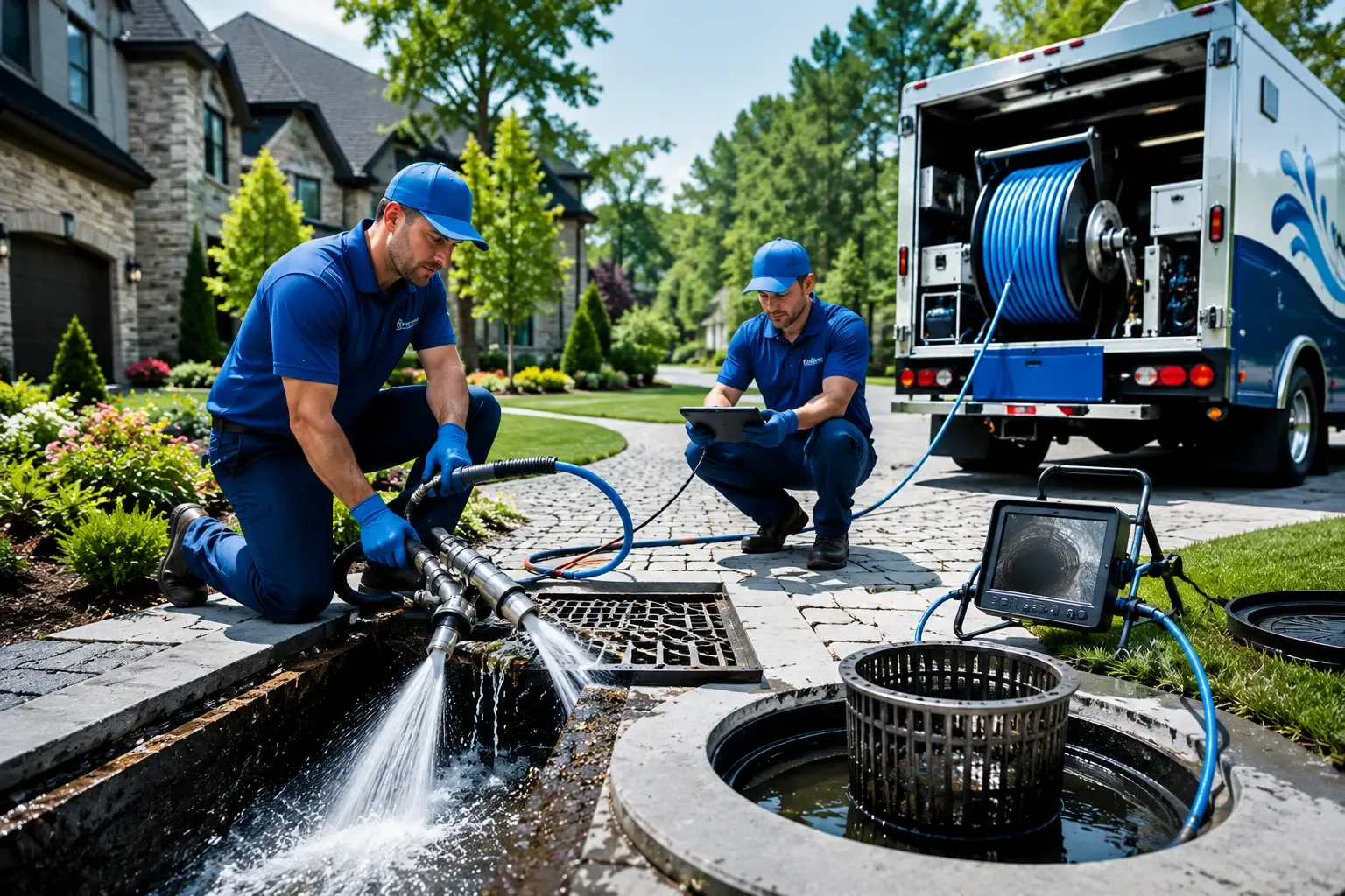 Local outdoor drain cleaning professionals in Southington, OH